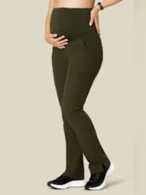 Mandala Maternity Black Cargo Pants- Size Large